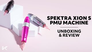 Microbeau Xion S PMU Machine  Review Setup amp Unboxing  Killer Beauty [upl. by Fronnia]