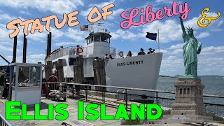 Statue of Liberty and Ellis Island Boat Ride  New York City  NARRATED [upl. by Mayda923]