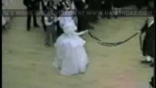 Bobover Rebbe R Naftuli Halberstam Dancing Mitvah Tantz [upl. by Novert]