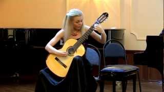 Anna Likhacheva  Prelude JSBACH amp Capriccio Diabolico MCastelnuovoTedesco [upl. by Lee269]