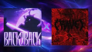 BACK2BACK x RAVE STRLGHT and Dxrk Phonk Mashup [upl. by Avirt]