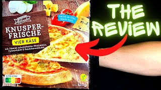 Trattoria Alfredo KnusperFrische Vier Käse Pizza ReviewTest [upl. by Atinev]