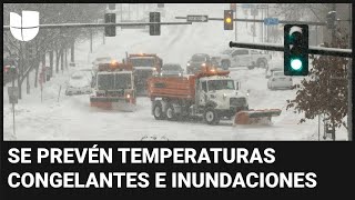 Más de 40 estados de EEUU bajo alerta por un sistema de tormentas pronóstico para el fin de semana [upl. by Vilma]