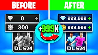 DLS 24 Hack Tutorial ⚽ How I Got 1M Coins and Diamond DAILY in 2024 SECRET REVEALED [upl. by Etac]