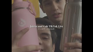 Jairus and Gab Tiktok Live  vxynszh [upl. by Aleen]