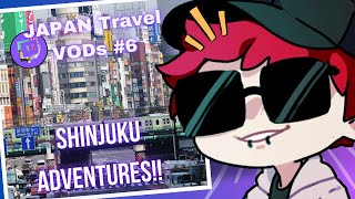 Japan Travel VODs 6 From Daylight to Night Exploring Shinjuku [upl. by Atled]