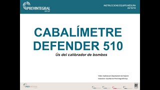 Cabalímetre Defender 510 [upl. by Ynogoham]