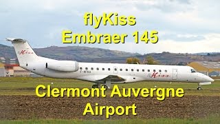 New airlines flyKiss Embraer ERJ145s Operations at Clermont Airport [upl. by Atsirhcal]