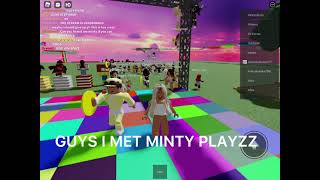 I MET MINTY PLAYZ [upl. by Kinsley]