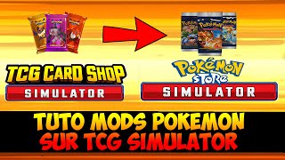 TUTO  Comment Installer le Mods POKEMON sur TCG Card Shop Simulator [upl. by Laine]