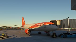 MSFS 2020  Fenix A320  London Gatwick to Cardiff [upl. by Seeto]