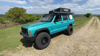 Jeep Cherokee XJ  A Look into my OVERLAND build [upl. by Aiekat]