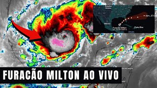 FURACÃO MILTON AO VIVO  Hurricane Milton Live [upl. by Ellehcer]