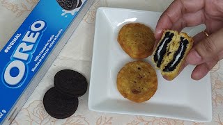 Oreo Pakoda  ये क्या देख लिया🥵  Ahmedabads Famous OREO KE PAKODE😱  Indian Street Food  Cookies [upl. by Melvena]