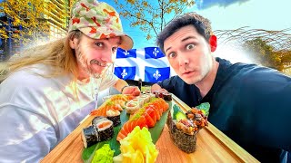 ON JUGE LES SUSHIS AU QUÉBEC 🇨🇦 alors là [upl. by Anastassia]