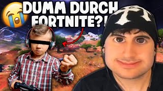 Gehirnzellen VERLIEREN dank Fortnite KINDER Fortnite Random DUOS [upl. by Annael]