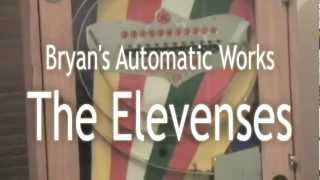 Allwin Penny Slot Machine  BRYANS ELEVENSES Flickball Vintage Amusement Game [upl. by Yi]