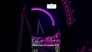 Real view of London Eye london travel bestvideo music cover lofi lyrics chill [upl. by Nwotna]