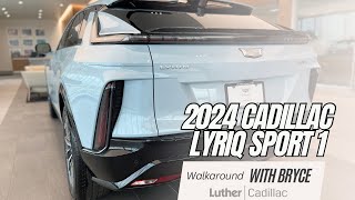 2024 Cadillac LYRIQ Sport 1  Walkaround Video Luther Cadillac [upl. by Zippel]