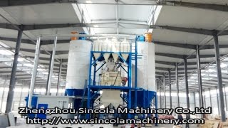 40TPH Full automatic dry mortar plant [upl. by Soalokcin]