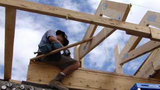 How to Build an Earthship Metal Roof  Part III [upl. by Loyce]