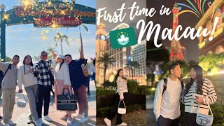 MACAU TRAVEL VLOG  Lets Explore Macau 🇲🇴  New Years Eve Celebration in Disneyland [upl. by Annahsirhc871]