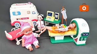 Oh no who made the baby fall We need to call an ambulance right away  Review Toys [upl. by Ojillek]