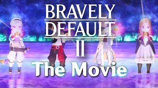 Bravely Default 2 the Movie  All Cutscenes [upl. by Atinihs]