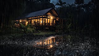 Villa accogliente  Melodie calmanti per un sonno ristoratore  Suoni naturali della pioggia [upl. by Tressa]