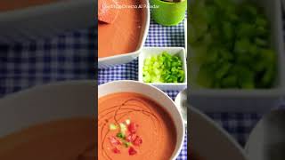 Easy Spanish Gazpacho  Authentic Spanish Gazpacho Andaluz Recipe [upl. by Ikkela]