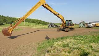 CAT 325BL with Young Long Reach Unit  For Sale [upl. by Felix]