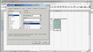 How to graph and make charts with Excel video tutorial [upl. by Anaujd]