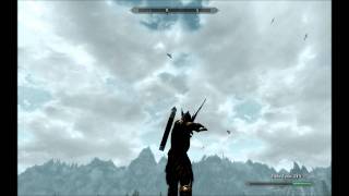 Skyrim Archer SkillShot 3 birds [upl. by Sacram623]