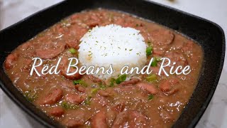 How to Make Red Beans and Rice Louisiana Style  Red Beans and Rice  Easy Recipe [upl. by Oilime]