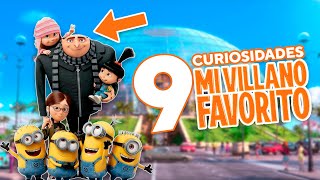 MINIONS Nace Un Villano  9 INCREÍBLES CURIOSIDADES de la saga de MI VILLANO FAVORITO [upl. by Raclima]