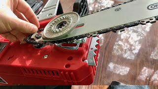 How to use Einhell GELC 3635 LiSolo Cordless Chain Saw [upl. by Neurath462]