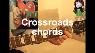 Crossroads Eric Clapton Cream chords and guitar lesson [upl. by Karyl504]