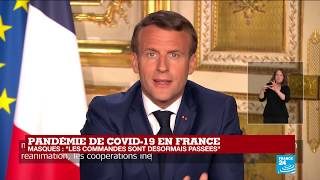 REPLAY  Covid19  Allocution dEmmanuel Macron à propos du coronavirus en France [upl. by Hyacinthe591]