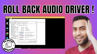 How to Roll Back Audio Driver Windows 10 [upl. by Ayram]