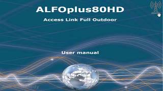 Siae AlfoPlus80HD Tutorial [upl. by Alleunam]