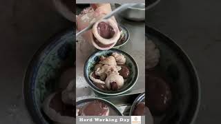 Hard Working Day 182 The Process Of Cutting Pig Blood Sausage [upl. by Elliott373]