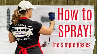 Homeright Finish Max How to Spray Basics [upl. by Root]