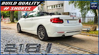 2019 BMW 218i Cabrio  Build Quality  SHORTS [upl. by Cletis]