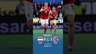 Austria Vs Norway UEFANationsLeague Austria Norway AUSNOR [upl. by Dlorrej]