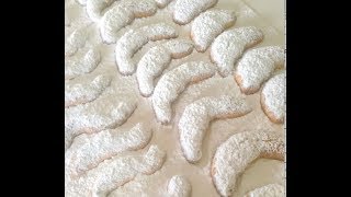 Greek Shortbread  Kourambiedes  Episode 8 [upl. by Nida]