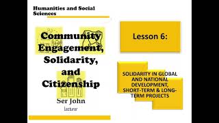 CESC Lesson 6 Solidarity in Global and National Development [upl. by Eikcir435]