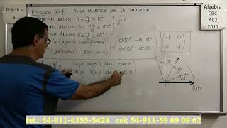 Álgebra CBC A62 Práctica 8 – Ejercicio 30 f [upl. by Gnahk705]