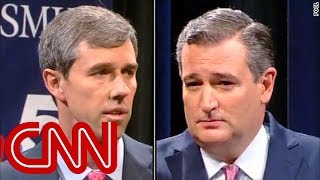 Ted Cruz Beto ORourke spar in first debate [upl. by Nirtiak513]