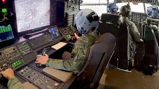 Inside AC130 Super Advanced Cockpit Demolishing Targets From The Air [upl. by Campagna]