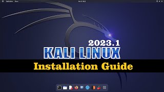 How to Install Kali Linux 20231 with Manual Partitions on a UEFI PC  Kali 20231 Install Guide [upl. by Ellirpa]